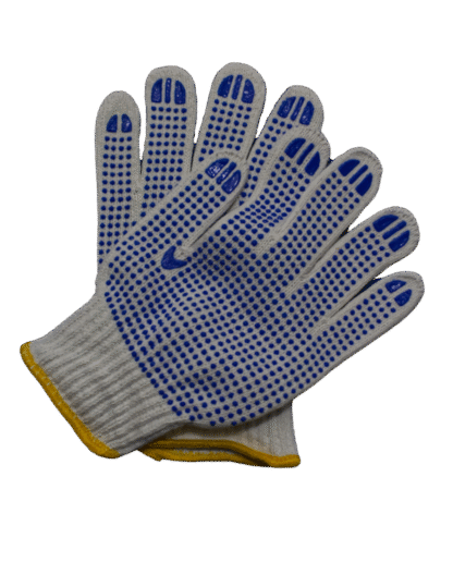 Grey and blue Holmes Workwear Textile Gloves